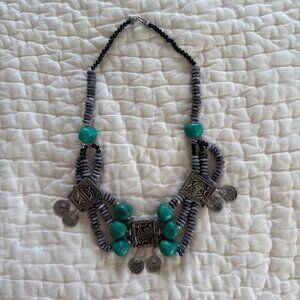 Vintage Moroccan Tribal Berber Necklace